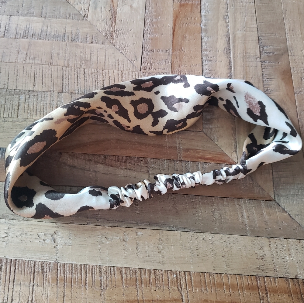 Animal print headband